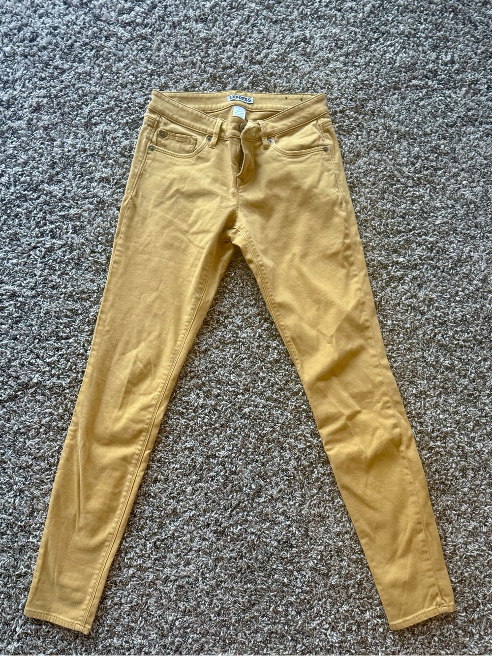 Mustard Yellow Jeans